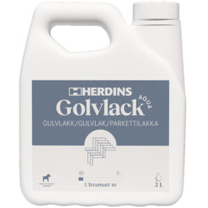 Herdins Golvlack Ultramatt 3L Produktbild