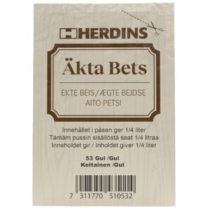 Herdins Äktabets i nyansen Gul produktbild