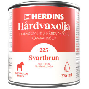 Herdins Hårdvaxolja Svartbrun 275ml produktbild
