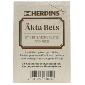 Herdins Äktabets i nyansen Kastanje brun produktbild