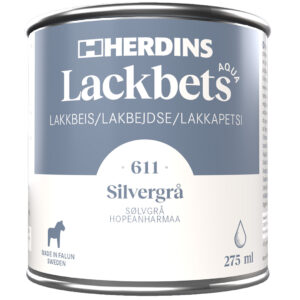 Herdins Lackbets Aqua i nyansen Silvergrå