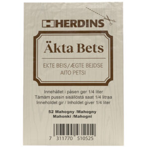 Herdins Äktabets i nyansen Mahogny produktbild