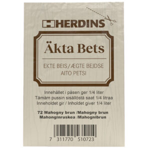 Herdins Äktabets i nyansen Mahogny Brun produktbild