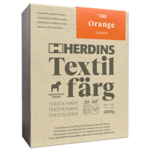 Herdins Textilfärg produktbild i nyansen Orange