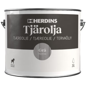 Herdins Tjärolja Pigmenterad Grå 3L produktbild