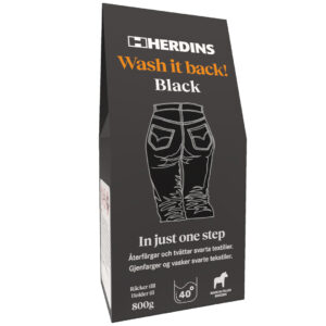 Herdins Wash it back black produktbild